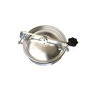 Couverture <span class=keywords><strong>de</strong></span> <span class=keywords><strong>trappe</strong></span> sanitaire manuelle en acier inoxydable SS304, réservoir à pression externe, <span class=keywords><strong>trappe</strong></span> ronde - Product Image 5