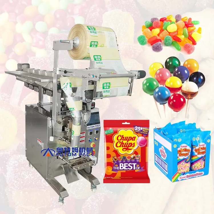 Multifunction Vertical VFFS Automatic Pillow Bag Small Food Grain Salad Vegetable Sweet Corn Niblet Packaging Machine