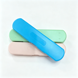 Stylo d'injection en plastique portable en gros, couleurs bleu/noir - Product Image 1
