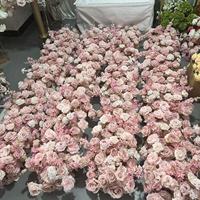 IFG Bloemendesign Benodigdheden Prachtige 2,4m lange roze bloemenloper voor bruiloft, huis, kantoor, hotel, wanddecoratie