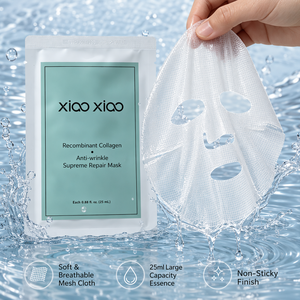 <span class=keywords><strong>Masque</strong></span> Cosmétique Professionnel Réparateur et Raffermissant au Collagène de Type III, Hydratation Profonde, Patch Compresse Froide - Product Image 5