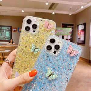 Nuova <span class=keywords><strong>Cover</strong></span> Flessibile in Gel TPU Morbido con Glitter Scintillanti e Brillanti per <span class=keywords><strong>iPhone</strong></span> <span class=keywords><strong>11</strong></span> 12 13 14 15 16 Plus <span class=keywords><strong>Pro</strong></span> - Product Image 5