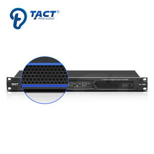Amply hội trường ngoài trời công suất cao TACT Pro Audio chất lượng tốt 1U Class D 4 kênh 4*1000W - Product Image 6