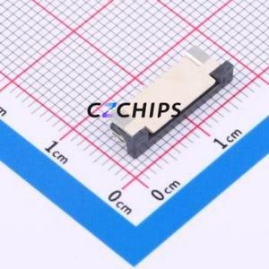 FPC-1.0AS-9PWCR-H25 FFC/FPC Connector SMD,P=1mm,Horizontal Mount Connector Drawer Type Top Contact 9P 1mm - Product Image 1