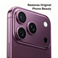 Base de protection d'objectif d'appareil photo en PET pour iPhone, sans impact sur la clarté de l'appareil photo, protection anti-rayures pour la série Apple iPhone