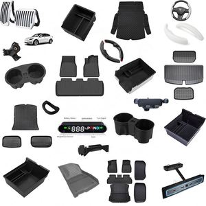 Caja de Almacenamiento Debajo de la Pantalla, Accesorios Interiores para Automóvil, Bandeja de Almacenamiento Debajo de la Pantalla de Control Central para Tesla Model Y Juniper - Product Image 4