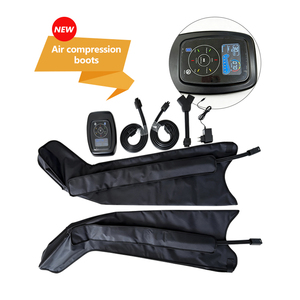 Bottes de récupération par compression d'air, masseur pneumatique pour les jambes, soulagement de la circulation, réduction des gonflements, récupération musculaire après l'entraînement - Product Image 4