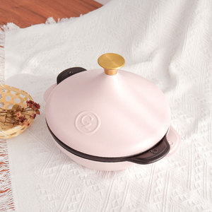 Casserole <span class=keywords><strong>en</strong></span> <span class=keywords><strong>fonte</strong></span> <span class=keywords><strong>émaillée</strong></span> de 26 cm, faitout, ustensiles de cuisine, pot à riz, pot <span class=keywords><strong>en</strong></span> terre cuite, <span class=keywords><strong>tajine</strong></span> marocain - Product Image 2