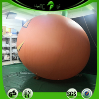 Modèle de citrouille gonflable d'Halloween publicitaire Jack-o '-lanterne gonflable d'Halloween personnalisée pour la décoration
