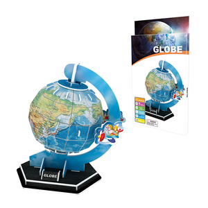 Modèle de puzzle 3D en mousse EPS, <span class=keywords><strong>module</strong></span> <span class=keywords><strong>lunaire</strong></span> Apollo 11, jouet pour enfants - Product Image 6