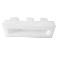 Feuille de mousse de coton perlé EPE écologique et recyclable, découpée sur mesure, inserts d'emballage, mousse protectrice antichoc pour boîte cadeau