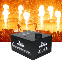 Machine à feu à effet de flamme au propane à gaz de scène disponible 2 ou 4 canettes Dmx LPG Firebolt Thrower pour Party Club Concert Disco