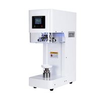 Machine de scellage entièrement automatique électrique pour bouteilles PET et canettes en aluminium, pour les applications en matière de boissons et de produits chimiques