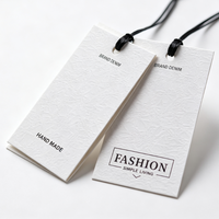 Étiquettes volantes personnalisées en papier pour vêtements, étiquettes de prix de marque, étiquettes cadeaux, étiquettes pour vêtements et t-shirts, marque privée avec votre propre logo, Fujian