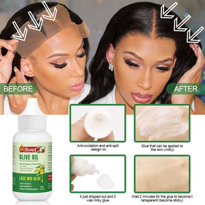 Kit d'installation de <span class=keywords><strong>perruque</strong></span> en dentelle à tenue forte imperméable contrôle des bords confiture de brillance Gel de teinte <span class=keywords><strong>spray</strong></span> dissolvant de colle pour dentelle connecteurs adhésifs pour <span class=keywords><strong>perruque</strong></span> en dentelle - Product Image 2