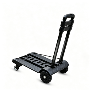 Platform Hand Cart Wide Deck 500 Lb Capacity Cushion Grip Rocker Plate Heavy Duty Folding Platform Truck Heavy Duty Cart - Product Image 1