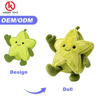 Peluche personnalisée Myrtille, Figurine en peluche Fruit Myrtille, Coussin rond doux, Service OEM ODM personnalisé