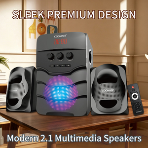 Altavoces Profesionales RGB <span class=keywords><strong>para</strong></span> <span class=keywords><strong>PC</strong></span> <span class=keywords><strong>Gamer</strong></span>, Sistema de Sonido Activo 2.1 con <span class=keywords><strong>Subwoofer</strong></span>, Bajos Potentes, <span class=keywords><strong>para</strong></span> Computadora Portátil - Product Image 4
