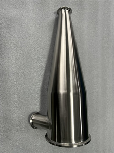 Le tri réducteur concentrique adapté aux besoins du client par bride sanitaire SS304 lissent la surface forgée - Product Image 2