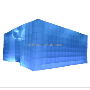 Carpa Inflable Cúbica para <span class=keywords><strong>Escape</strong></span> <span class=keywords><strong>Room</strong></span>, Casa Inflable de Pared - Product Image 4