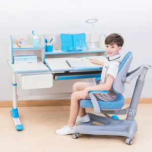 Table et chaise d'étude ergonomique pour enfants, hauteur réglable,