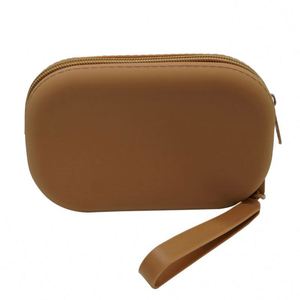 Dongguan <b>Chang</b> Xuan Custom Logo Fashion Women's Waterproof Makeup <b>Bag</b> Silicone Cosmetic Coin Purse Zipper Closure Storage - Product Image 6