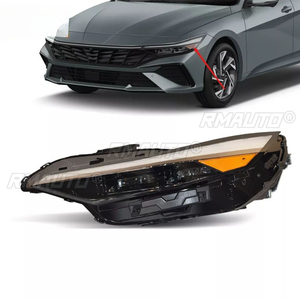 Pour Hyundai Elantra 2024-2025, feux antibrouillard LED, feux de jour, feux antibrouillard étanches, ensemble de phares de voiture MFAO15147BKR - Product Image 2