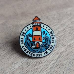 Pins de revers personnalisés en émail dur/souple plaqué métal Lighthouse <span class=keywords><strong>Storm</strong></span> - Accessoires vestimentaires tendance - Product Image 6