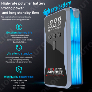 Démarreur portable 12V 8000mAh 1500A courant de crête, <span class=keywords><strong>booster</strong></span> d'urgence avec lumière LED pour véhicules - Product Image 4