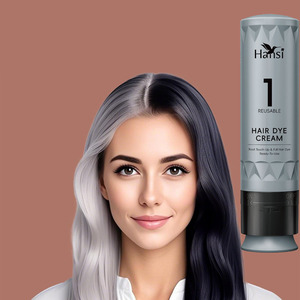 Kit de Coloración Capilar 100% Natural Sin Amoníaco, Suave, Profesional, con Botella de Doble Cámara, Crema para Teñir el Cabello - Product Image 2