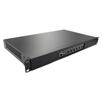Mini PC de Rack 1U con Procesador Core I3/I5/I7, 6 Puertos LAN, Wifi 5G, Servidor de Hardware Industrial, Router, Firewall Pfsense