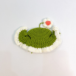 Fleur rose vert herbe