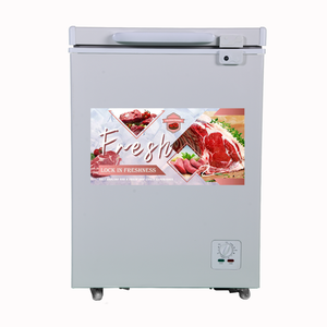 Mini congélateur coffre de plain-pied de 100 litres à <span class=keywords><strong>la</strong></span> maison température mécanique de refroidissement direct pour le stockage de crème glacée de petit volume - Product Image 1