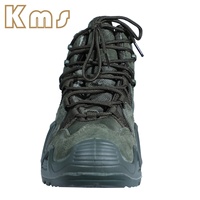 Chaussures de jungle KMS, vente en gros OEM, haute qualité, nouveau style vert, bottes tactiques multicolores professionnelles pour hommes