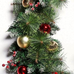 Guirnalda Navideña de PVC de Lujo de 270 cm con Decoración de Bolas, Artículos de Fiesta para Decoración del Hogar, Diseño en Oferta - Product Image 6