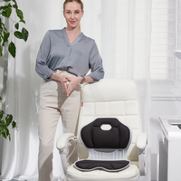 Correcteur de Posture de Soutien Lombaire Orthopédique et Ergonomique pour le Soulagement de la Douleur dorsale Bureau Maison Coussin en Mousse à Mémoire Chaise