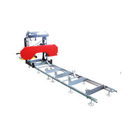 Machine de découpe de bois, scie à ruban, Diesel, Portable, scie à ruban horizontale