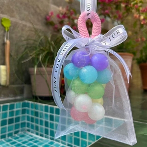 สบู่ก้อนรูปองุ่นทำมือ น้ำมันมะพร้าว สบู่ใสสำหรับอาบน้ำ ชุดของขวัญ - Product Image 6