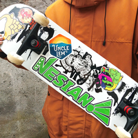 Vinilo personalizado troquelado Cool Skateboard bicicleta bomba calcomanía portátil pegatinas