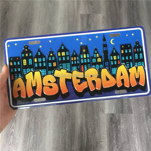 Placas Decorativas de Matrícula de Bélgica para Automóviles, Placa de Matrícula de Metal en Relieve, Divertido Recuerdo - Product Image 3