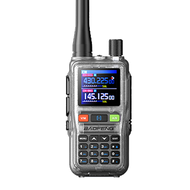 2PCS BAOFENG 5R Mini Walkie Talkie Multi-Band Bluetooth Programming Wireless Scan Frequency 999CH Type-C Baofeng 2025 New Radio