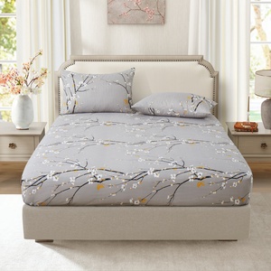 Lenzuolo con angoli King stampato Nantong 3 pezzi 100% cotone - Product Image 1