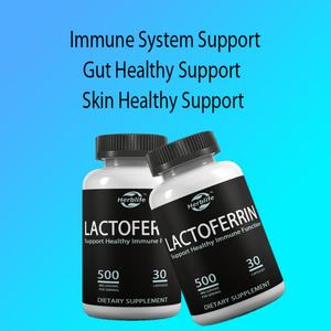 Cápsulas de lactoferrina OEM/ODM de venta caliente para adultos, suplementos herbales, apoyo para la salud intestinal, apoyo para la piel - Product Image 3