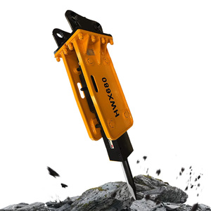 Trung Quốc thủy lực Rock Breaker máy xúc đục dia. <span class=keywords><strong>68mm</strong></span> Búa thủy lực bán buôn Nhà cung cấp - Product Image 1
