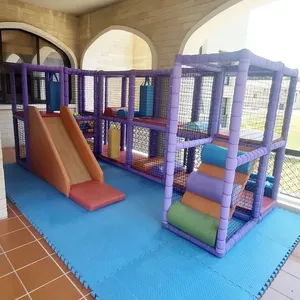 Chủ đề Trắng trẻ em di động sân chơi mềm trong nhà chơi mềm nghịch ngợm lâu đài nhà chơi trẻ em sân chơi trong nhà - Product Image 5