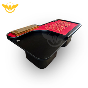 YH Black Rectangle <strong>Roulette</strong> Table with Caster <strong>Wheels</strong> - Professional Casino <strong>Roulette</strong> Table with <strong>Wheel</strong> for <strong>Sale</strong> - Product Image 2