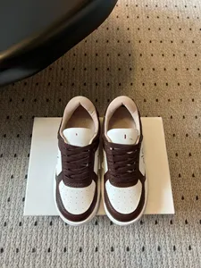 Chaussures de Skateboard Sportives de Luxe pour Femmes de Marque de Créateur Haut de Gamme, Qualité Supérieure 5A, Tige en Toile, Doublure en Coton, Lacets, Semelle en Caoutchouc, Tendance Mode - Product Image 6