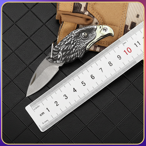 Couteau Eagle, lame D2, couteau de poche, acier inoxydable, manche sculpté, nouvelle collection, couteau de camping en plein air, personnalisé - Product Image 2