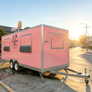 Fully Equipped Dessert Outdoor Burger Food Truck CE Certified Pizza Concession Trailer - Product Image 3