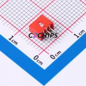 ZX-MX1.25-3PZZ-R Wire-to-Board Pin Header Through hole,P=1.25mm Connector 1x3P 1.25mm Through Hole PicoBlade (MX 1.25) - Product Image 2